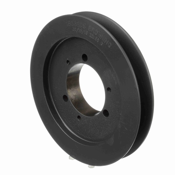 1 Groove Cast Iron Bushed Bore Multiple Sheave, 1B58SDS